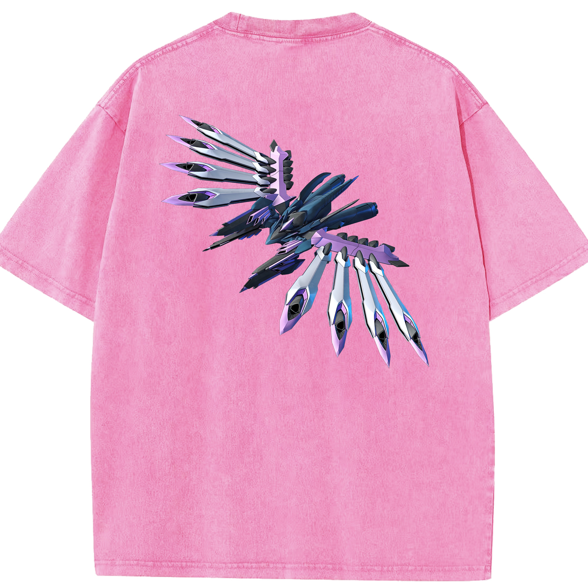 （画像用） 機動戦士ガンダム Mobile Suit Gundam 綿100% ヴィンテージ風 半袖Tシャツ（背面プリント）
